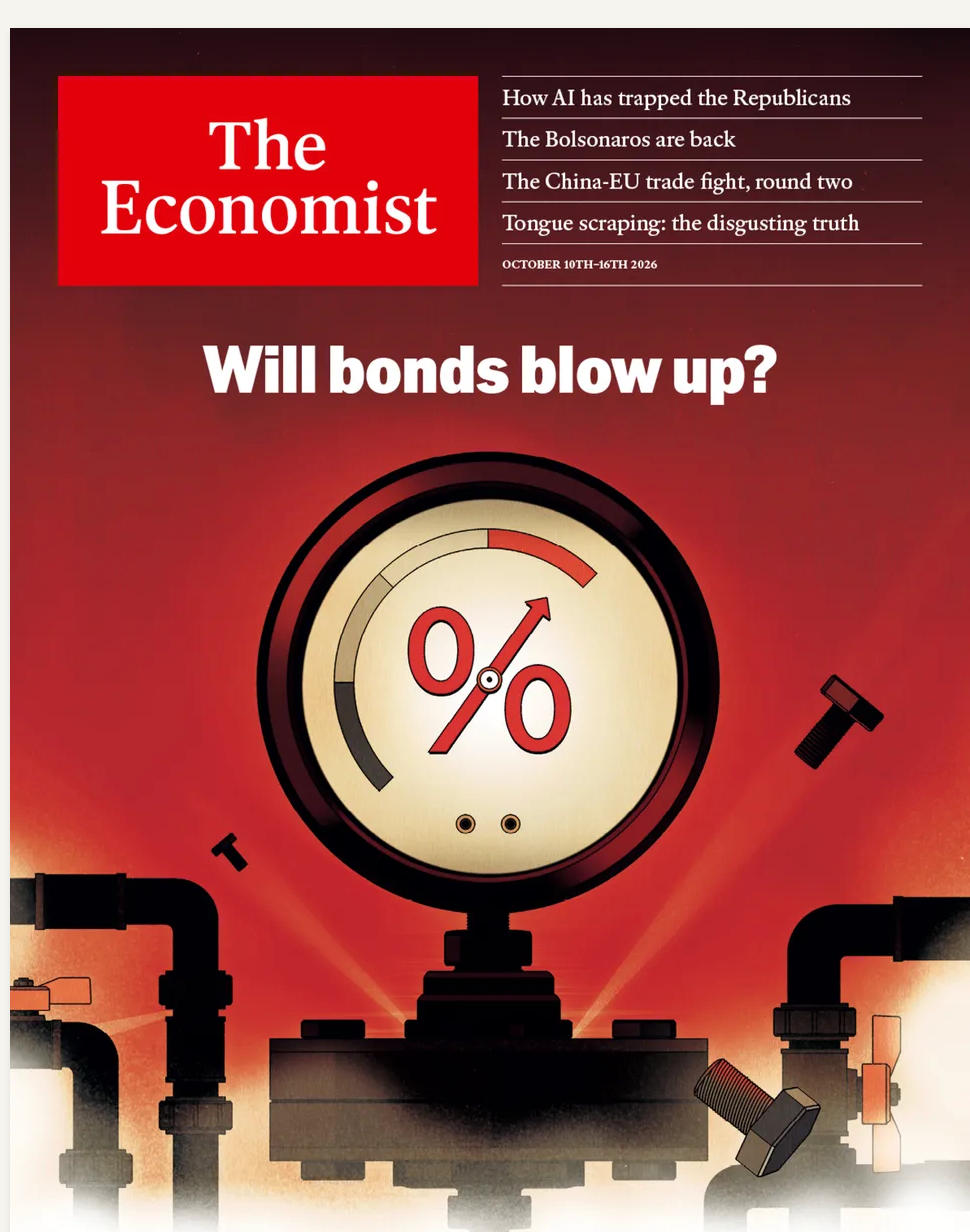 Photo of the Economist cover